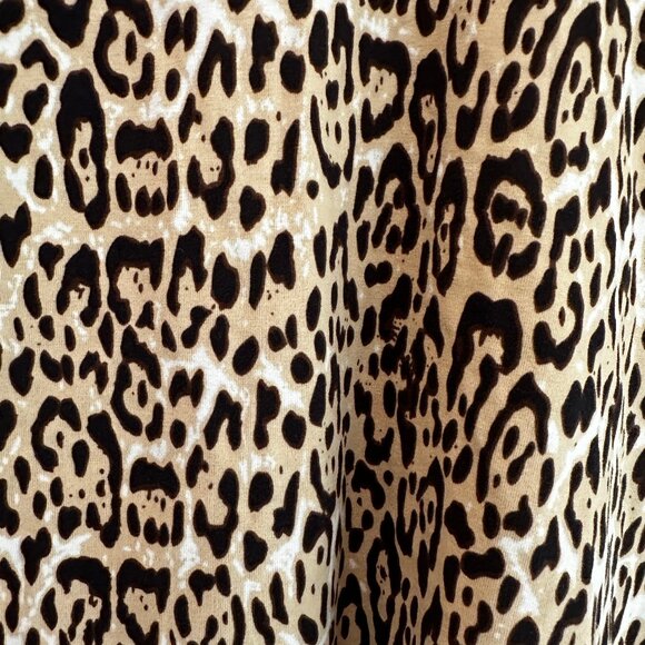 NWT Guess Spanish Cheetah Desert Animal Print Long Sleeve Bodysuit Top Size L - Picture 5 of 14